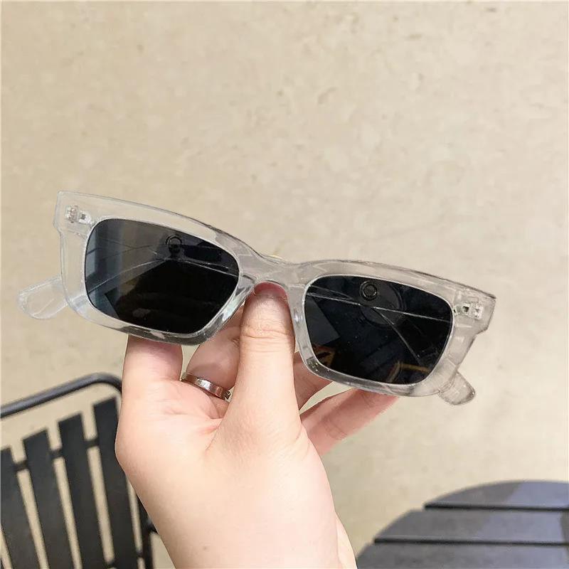 

Jennifer Small Square Trendy Sunglasses Ginny Same Sunglasses Women прозрачный белый