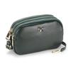 2025 Women's Soft Leather Three-Layer Shoulder Crossbody Bag - New Fashion Style for Mothers