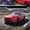 Compatible Ford Mustang 2015-2023 RTR Side Skirt Decorative Strips, Injection Molded PP