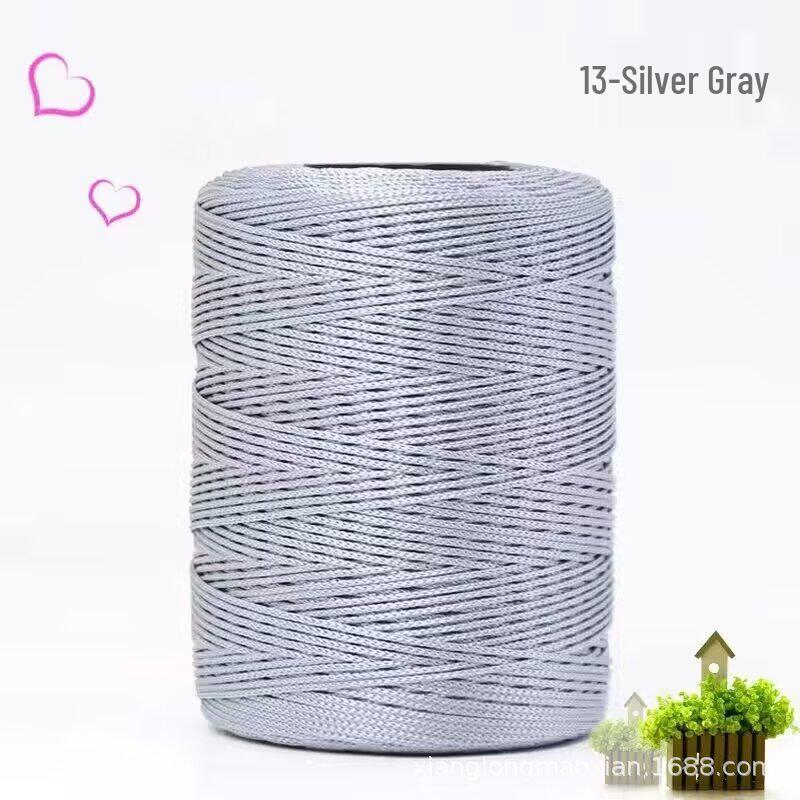 2 Liang 1mm Multi-Color Ice Silk Thread for DIY Handmade Bracelets, Bags & Shoes