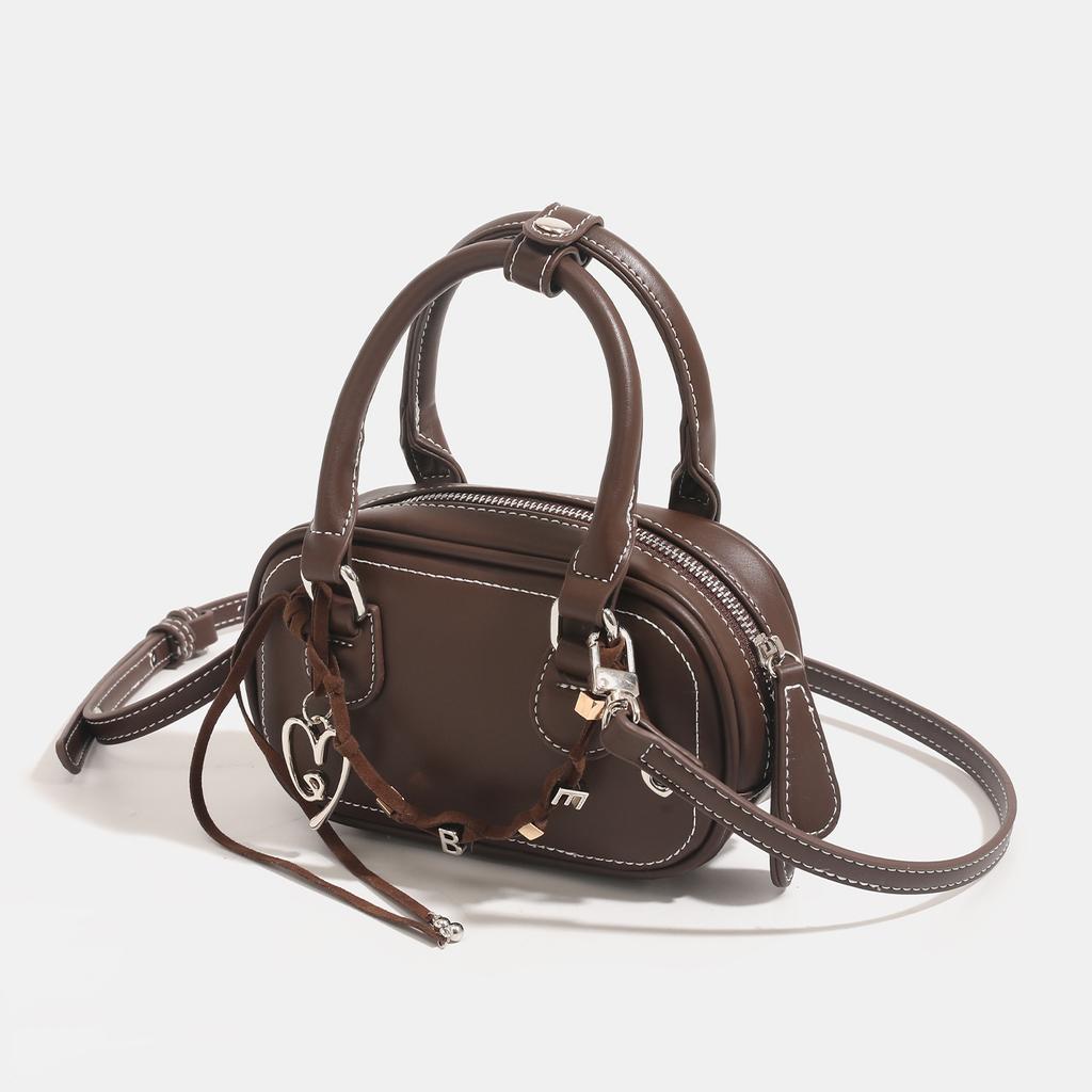 Niche New Handbag Fashionable Commuting Versatile Large Capacity Single Shoulder Crossbody Boston Women's Bag