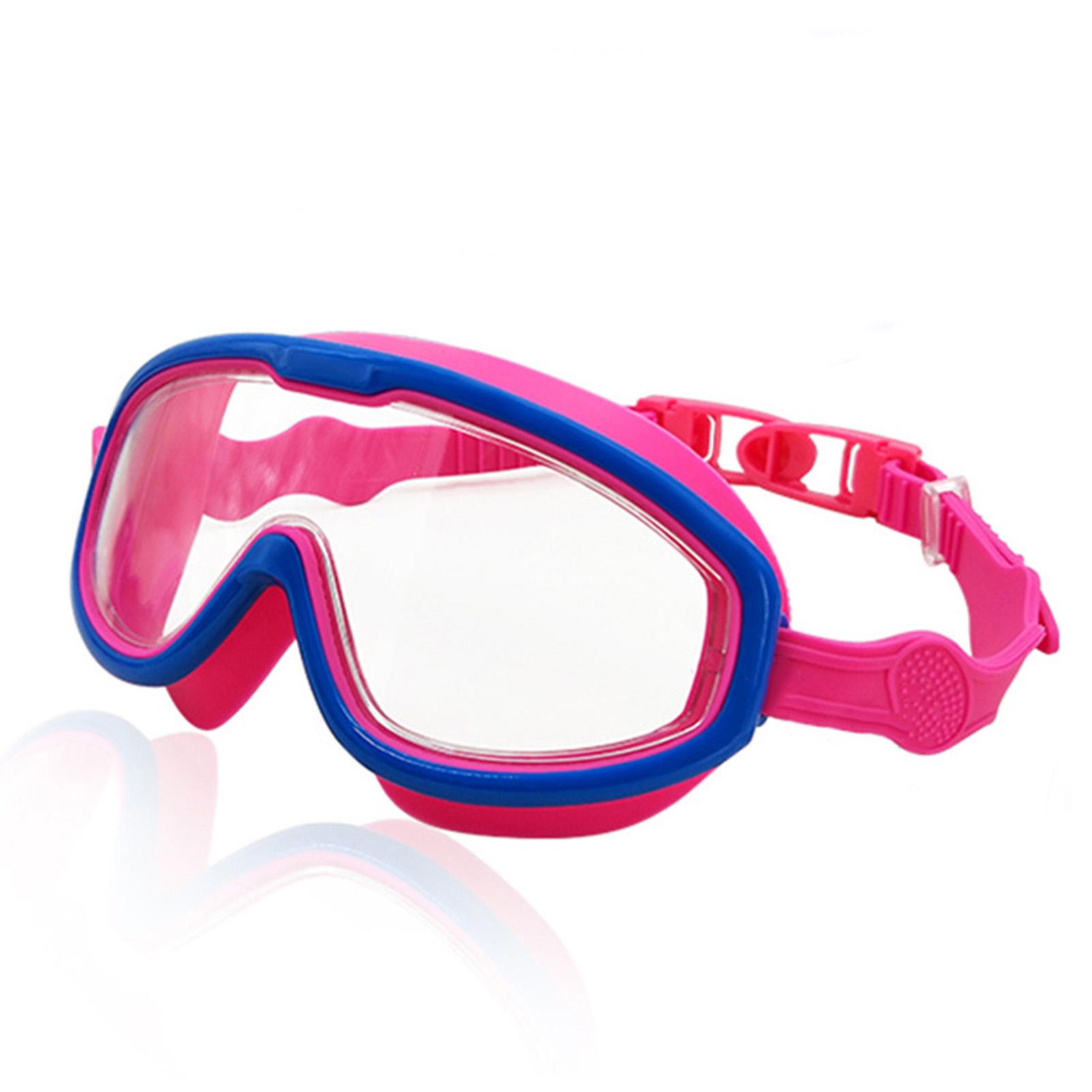 

Big Frame Kids Swim Goggles Anti Fog Wide View Swimming Gear for Boys Girls Children glasses for swimming pool Lightweight Design Practical Daily Use