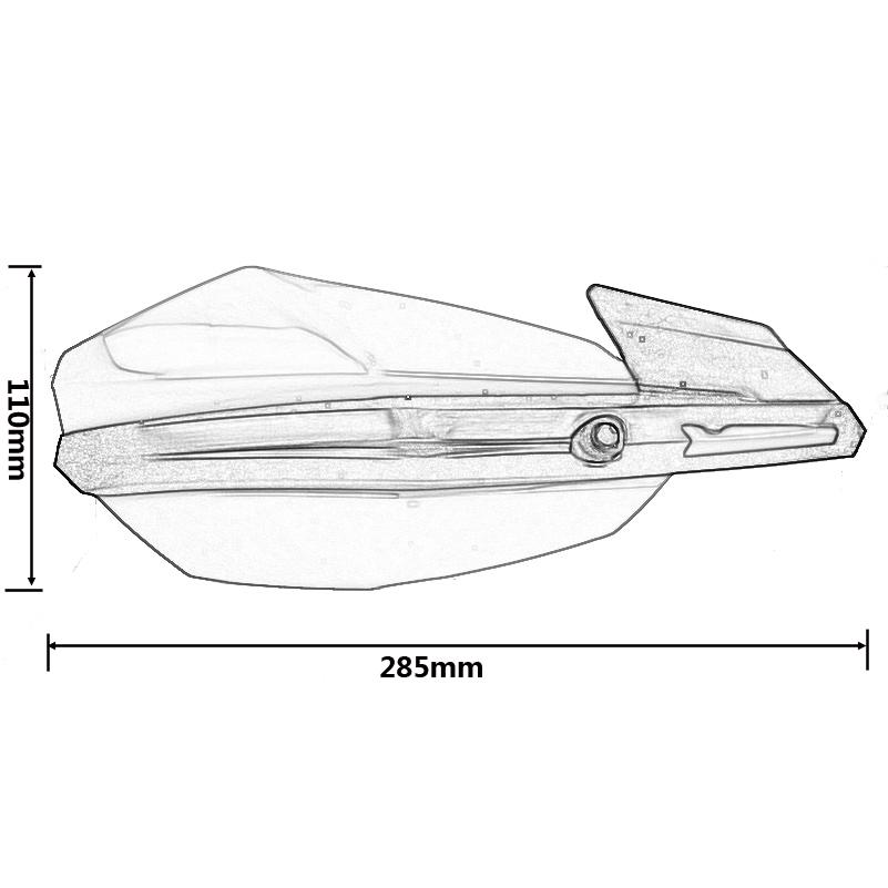 Handlebar Hand Guards Handguard Protector For KT DUKE 125 200 250 390 DUKE200 DUKE250 DUKE390