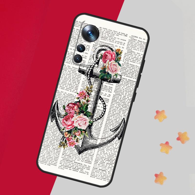 Anchor Sea Beach Case For Xiaomi 14 13 15 Ultra 11T 12T 13T 14T Pro Cover For POCO X7 Pro X3 X5 X6 F5 F6 F7