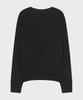 NOIRER Silky Round Neck Knit (Black)