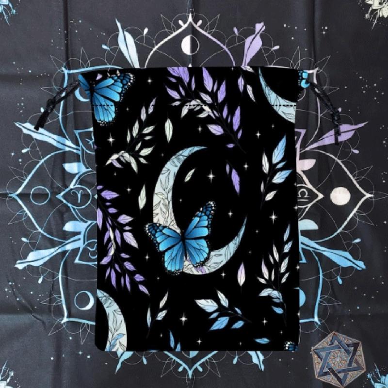 Drawstring Pouch Bag Divinations Tarots Bag Game Dices Oracles Cards Stored Bag