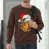 Men Sweatshirt Christmas Shirt Long Sleeve Funny Holdiay Crewneck Xmas Tops