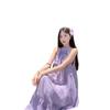 French Purple Sleeveless Neck-hanging Dress for Women's New Summer Atmosphere, Wear a Beautiful Small Skirt