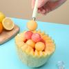 2 In1 Dual-head Stainless Steel Carving Knife Fruit Watermelon Ice Cream Baller Scoop Stacks Spoon Kitchen Accessories Home