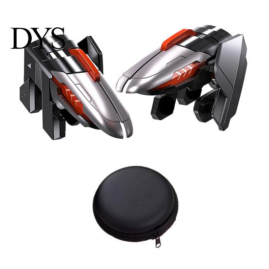 Controller Phone Triggers Four-position Adjustment Six-finger Linkage One-click Burst Auxiliary Pressure Grab Metal Game Gamepad Alloy Buttons Firmly