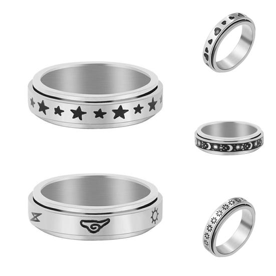 Prsteny Fidget Band Atraktivní antikorozní jemné zpracování