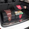Car Trunk Organizer Leather Collapsible Large Capacity Storage Box For Jeep Wrangler JK Gladiator Renegade Cherokee Valve Stem ALN1