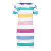 Lazy Jacks Womens/Ladies Striped T-Shirt Dress