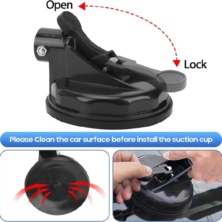 Kayak Suction Cup Holder Universals Kayak Roller Aluminum Alloy Kayak Carriers Canoes Load Assist Rack Easy to Use