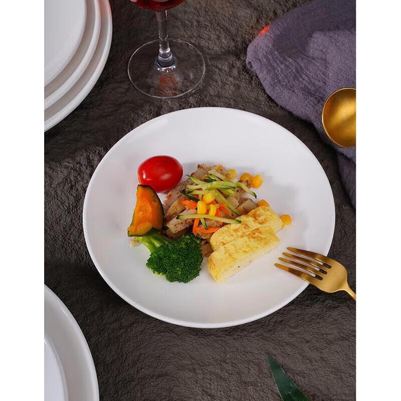 

Melamine Imitation Porcelain Round Buffet Plate