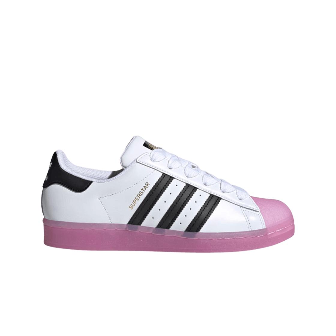 

Adidas Superstar White Black Shock Purple FW3554 Женские кроссовки