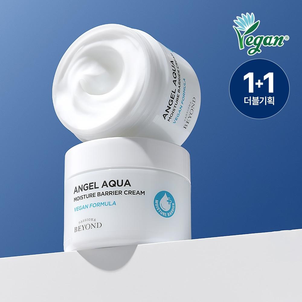 Beyond Angel Aqua Moisturizing Barrier Cream Double Plan  150mlx2pack   Vegan