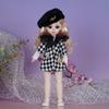30cm Princess Doll Gift Set with Replaceable Clothes and Play House