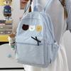Schoolbag Korean Version Ins Fresh and Sweet Backpack Female Junior High School Student Backpack Mori Cartoon Bear Casual Backpack