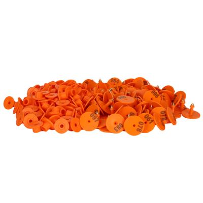 200PCS Thickened Sheep Ear Tag Number Marker Identifikační karta Informační správaOranžové ucho