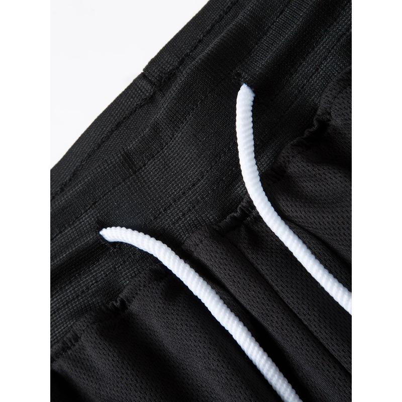 Men's Sports Basketball Shorts Mesh Quick Dry Gym Shorts Summer Fitness Joggers Casual Breathable Short Pants Scanties