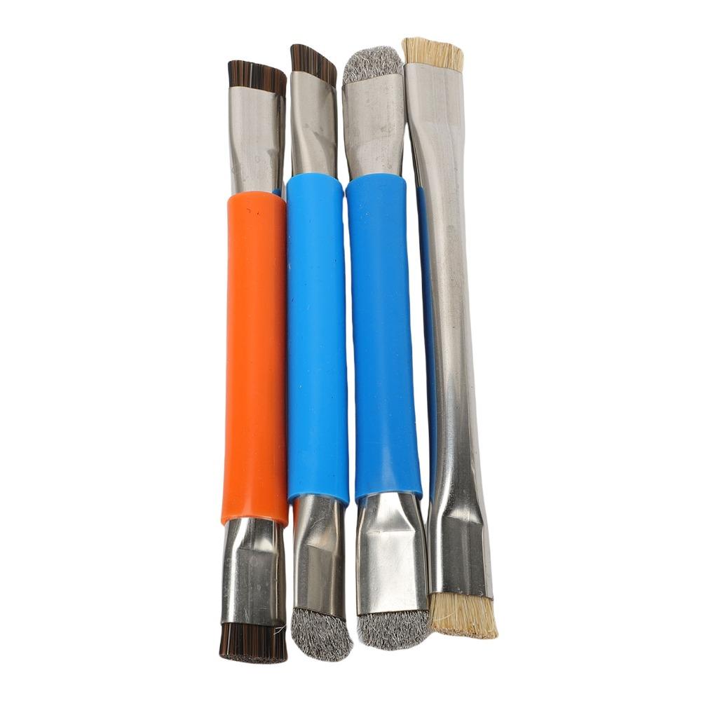 Cleaning Accessory Double Head Anti Static Brush Anti-static Dual Bristle Cleaning Brush Handheld Repair Brush Watch Repair