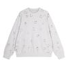 JNBY 2024 Spring Hollow-Out Loose Pullover Sweatshirt