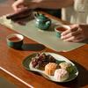 Edenus Wanqiantang Tang Palace Ceramic Gongfu Tea Set - Tang Green Glaze