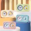 Easy To Use Double Screen Countdowns Timer With Analog Alarm Clock For Precise Cooking Baking And Time Management Tasks