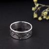 Handmade Arthritis Support Ring – Sterling Silver Thumb Splint, Adjustable Therapy Band