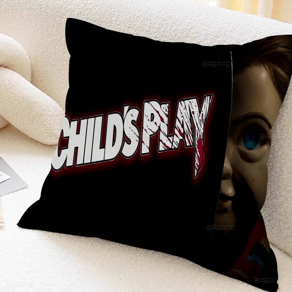 C-Chucky C-Child's P-Play Cushion Cover Pillow Cover Decor Pillowcase Printed Cushion Case for Couch