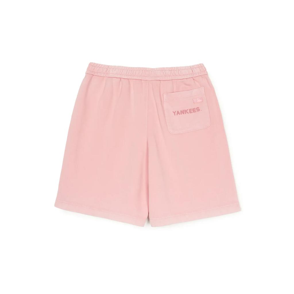 New MLB New York Yankees Basic Collection SS25 Casual Shorts Unisex Pink 3ASPB2053-50PCL