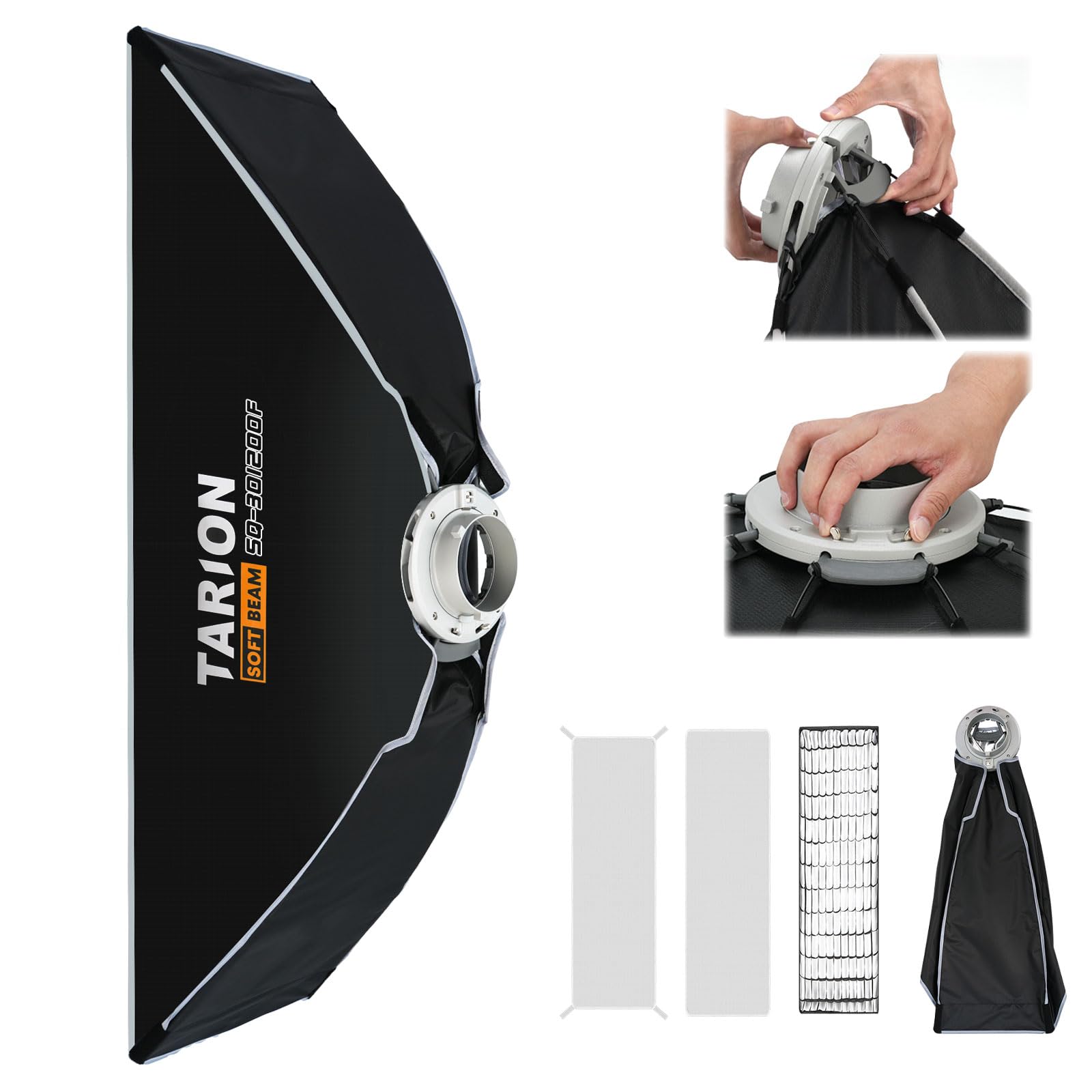 

TARION Софтбокс-стрип Софтбокс One Быстросъемный Складной Крепление Bowens Софтбокс с Сумкой Сотовая Решетка Диффузор для Вспышки Стробоскопа Спидлайта Фотографии
