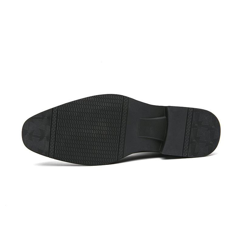 Pánské kožené boty business casual formální oxfordky pánské ploché boty