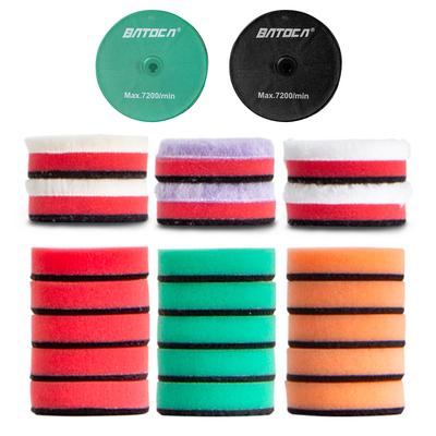 BATOCA 50mm High Density Sponge Pad for S4/S5/S6 Mini Car Polisher | Perfect for
