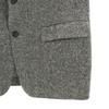 LANVIN 80s 90s Wool Old tailored jacket S46-24 gray Men's Used
