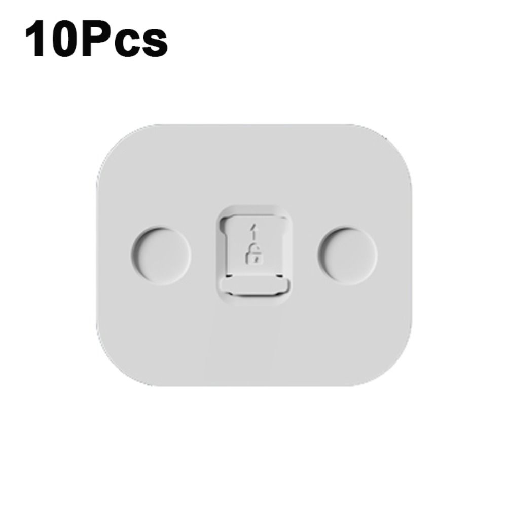 10Pcs Anti Electric Plug Guard Safety Socket Plastic Security Locks New Power Socket Cover