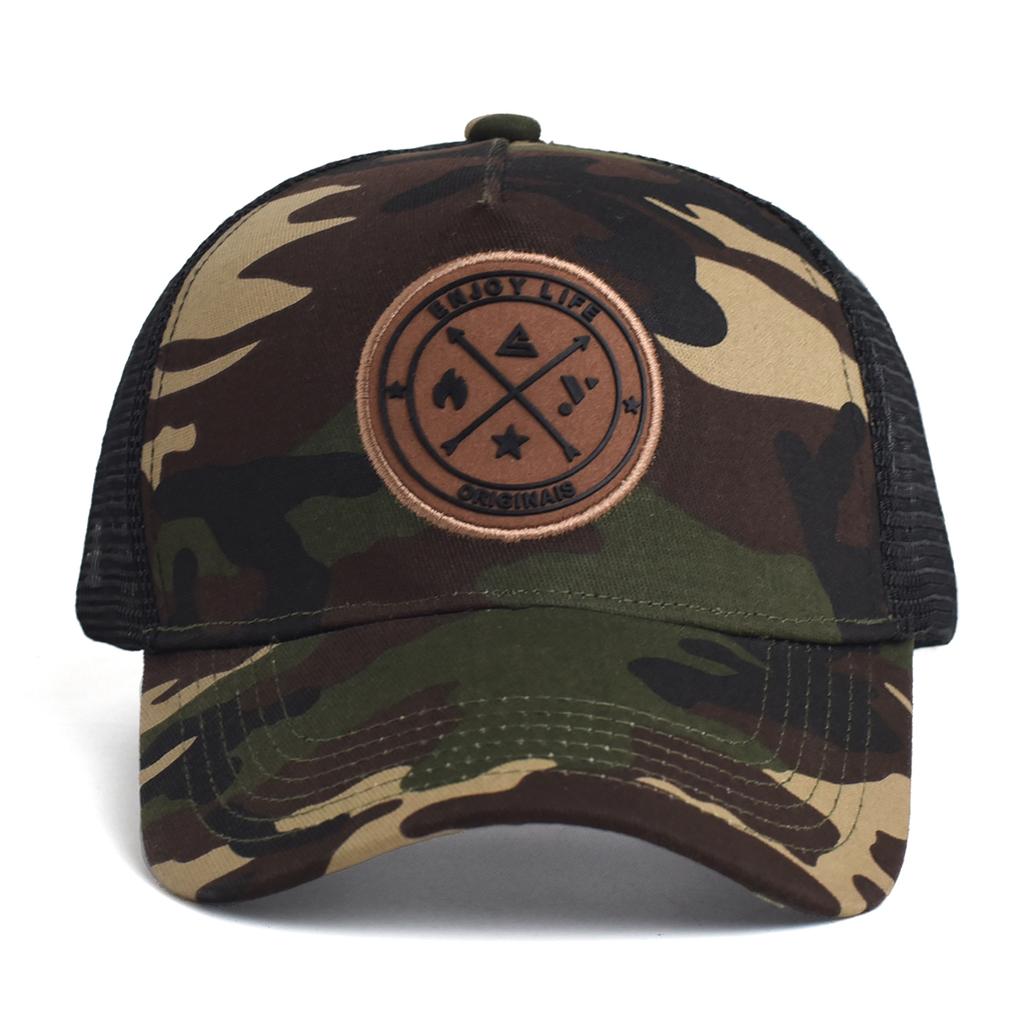 Summer Mesh Breathable Personality Sticker Embroidery Mesh Women'S Baseball Cap Men'S Outdoor Sunscreen Cap