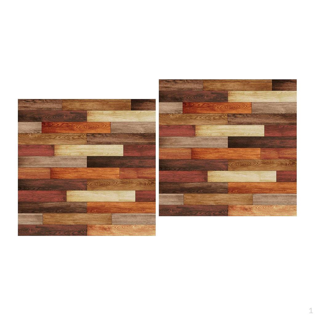 1:12 Dollhouse Sticker Floorboards Miniature Furniture Floor Sheet Mini