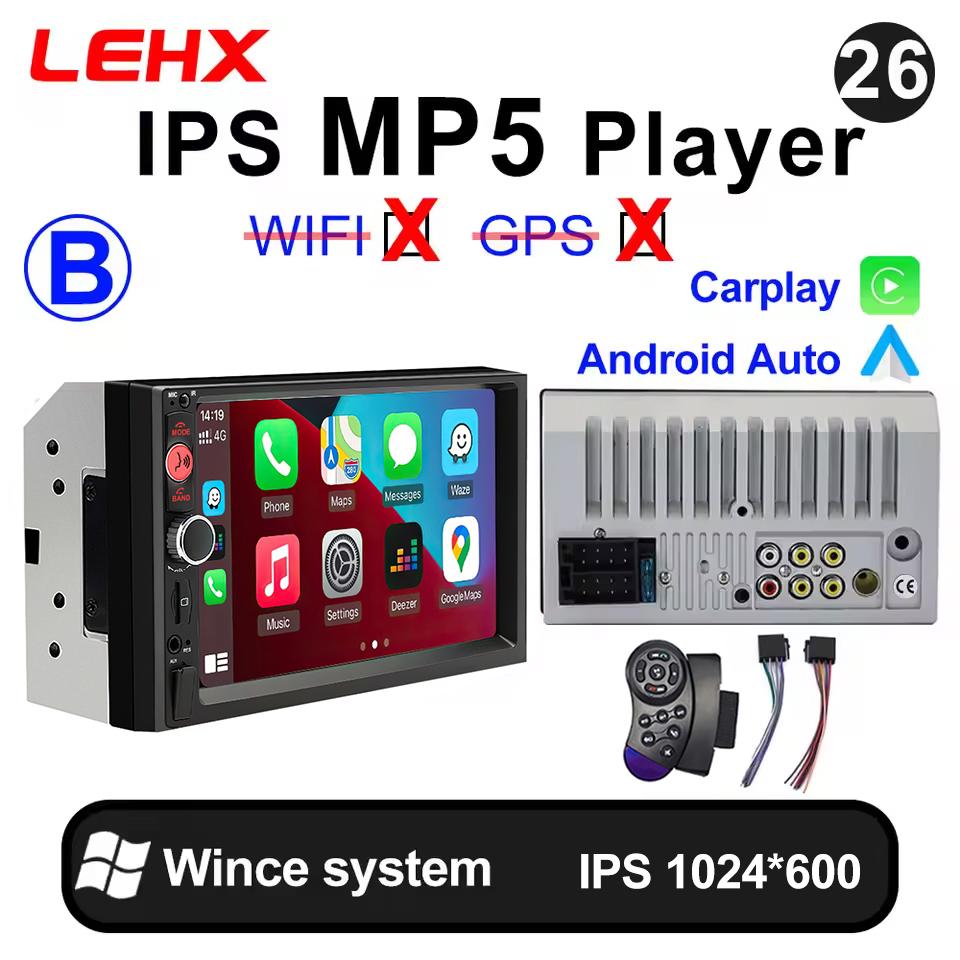

2 din Car Radio Android 14 RAM 2GB Autoradio Multimedia Player для Nissan Hyundai Kia toyata Chevrolet Ford Suzuki Mitsubishi