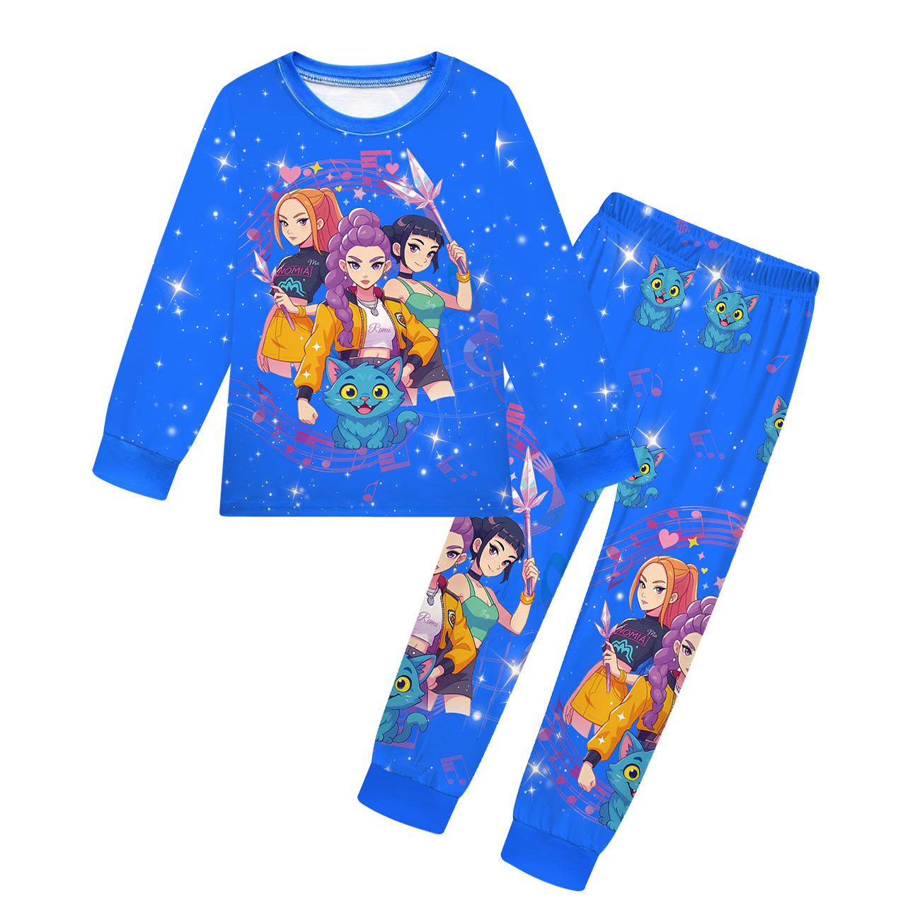 

Girls Pants Suit Children s Fashion Cartoon Printed Clothing Casual Clothing Sets Girls 160
