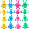 10Pcs Cute Monster Finger Topper Toys Soft Rubber Stretchy Fidget For Kids Birthday Party Favors Guests Gifts Goodies Toys