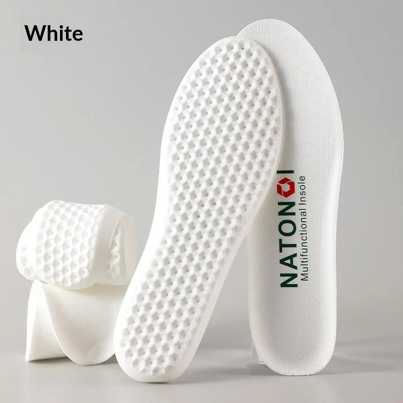 Supercritical Sport Insoles for Men/Women Breathable Moisture-Wicking Comfortable Casual Shock-Absorbing Cloud-Like Cushioning
