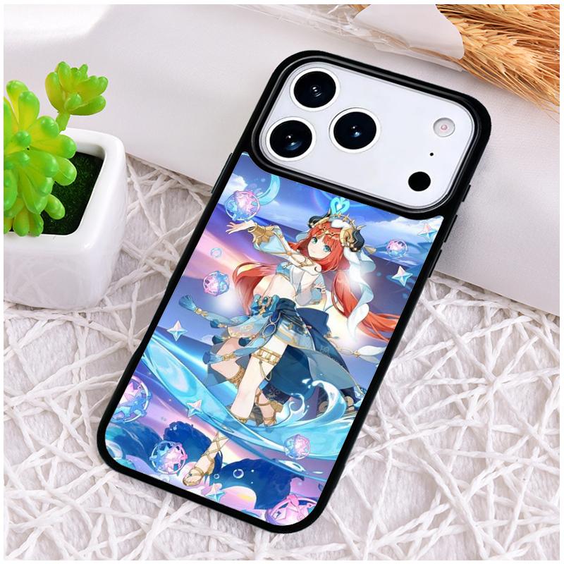 Genshin Nilou Phone Case for iPhone 17 Air 16 15 11 12 14 13 Pro Max Shockproof Cover