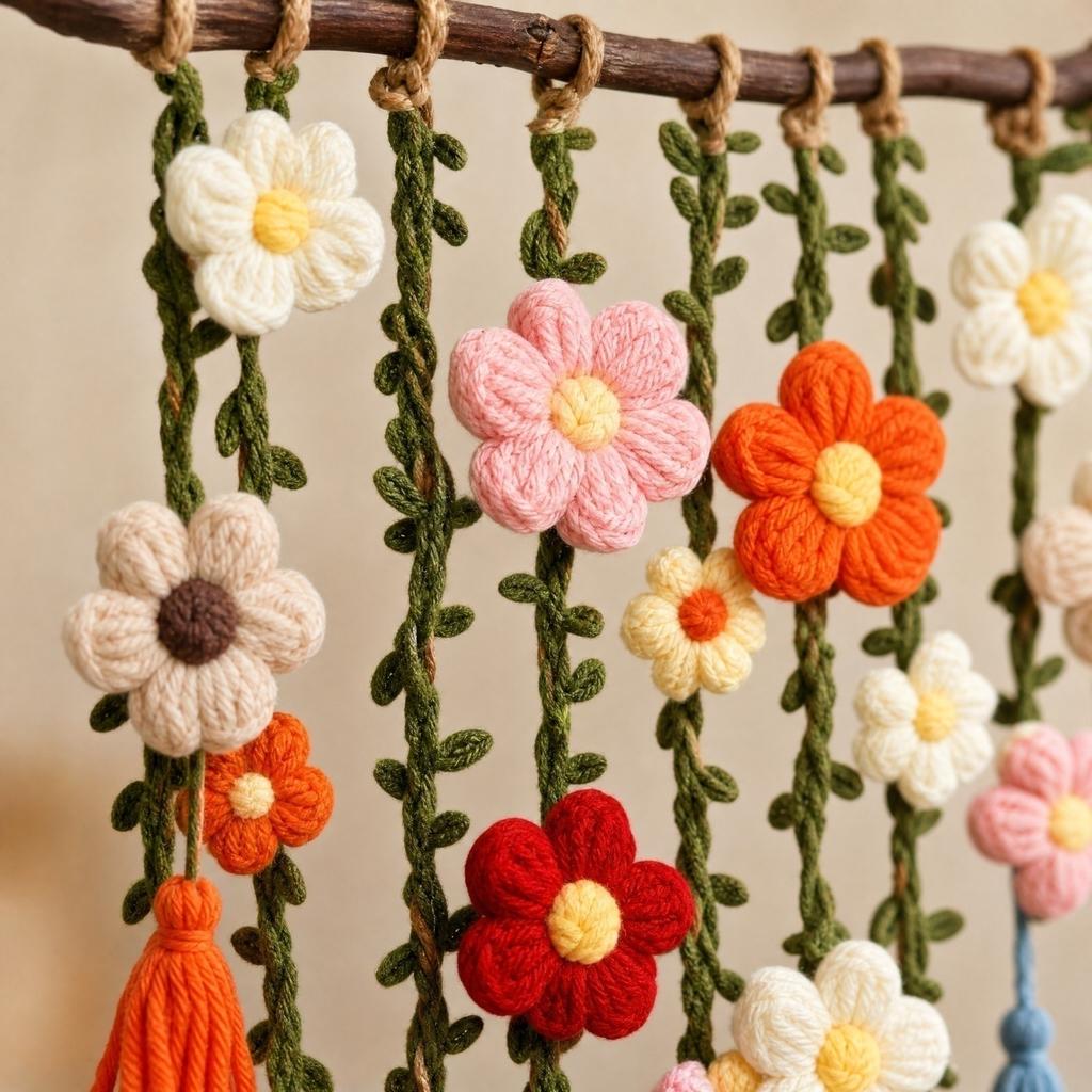 Floral Wall Hanging Decor