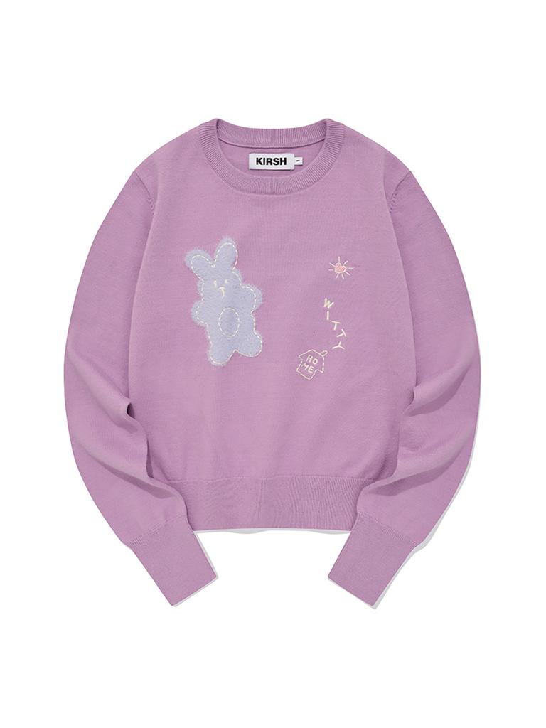 KIRSH Witty Bunny Nomad Knit [Lavender]