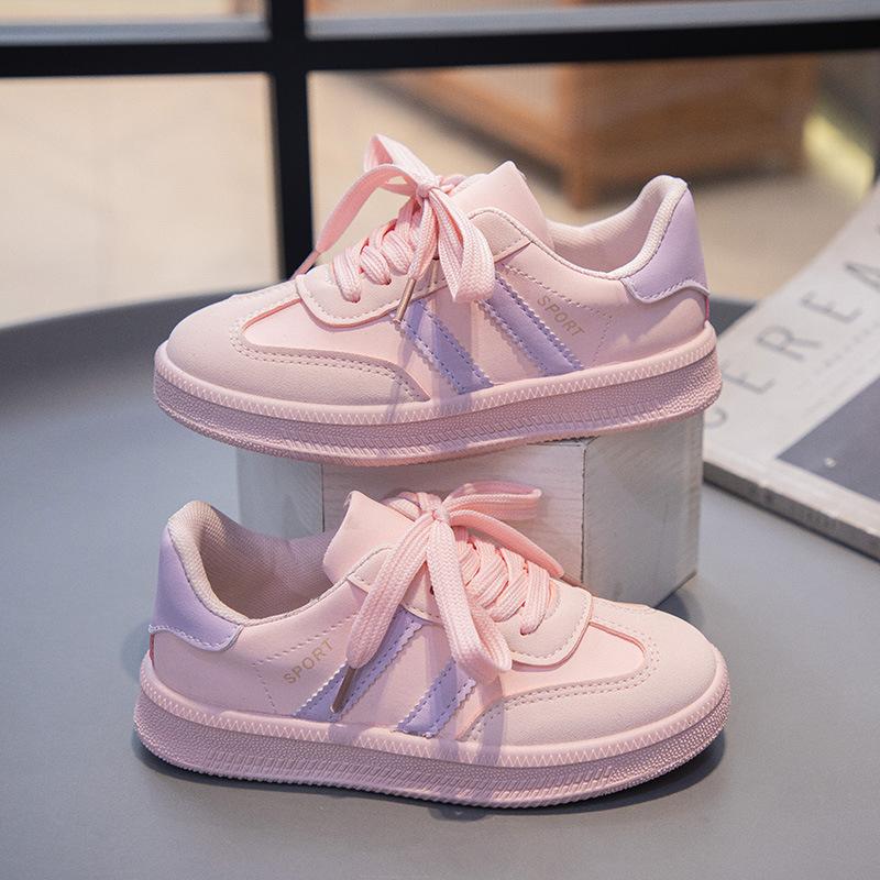 Children's Sneakers for Boys and Girls, New Spring and Autumn Korean-style White Shoes, Versatile Casual Children's Shoes