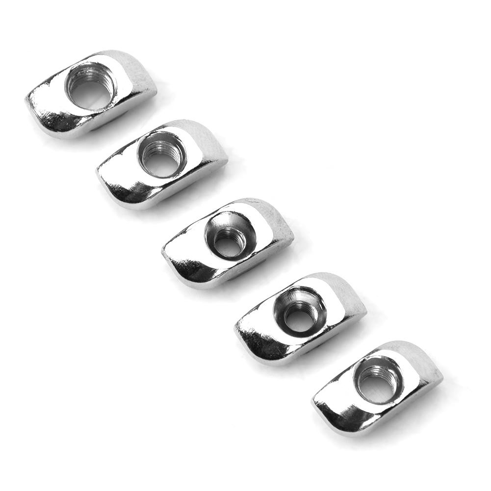 120 peças Porca Deslizante com Ranhura T M4 M5 M6 Fixadores de Hardware para Perfis de Alumínio 3030