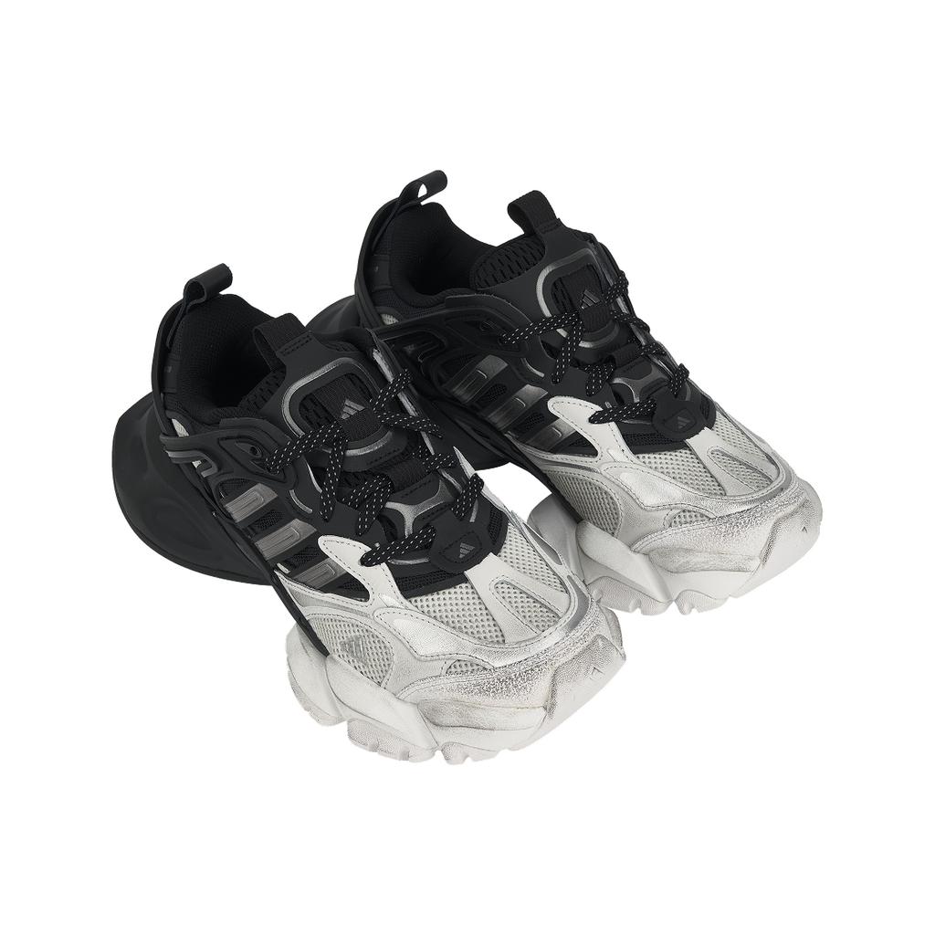 adidas XLG Runner Deluxe White Black Unisex Sneakers Crystal-White Core-Black Iron-Metallic JR0861