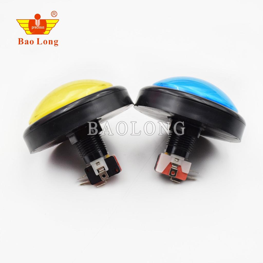 100mm High-Quality Convex Quiz Buzzer with Good Voice and Reset Function